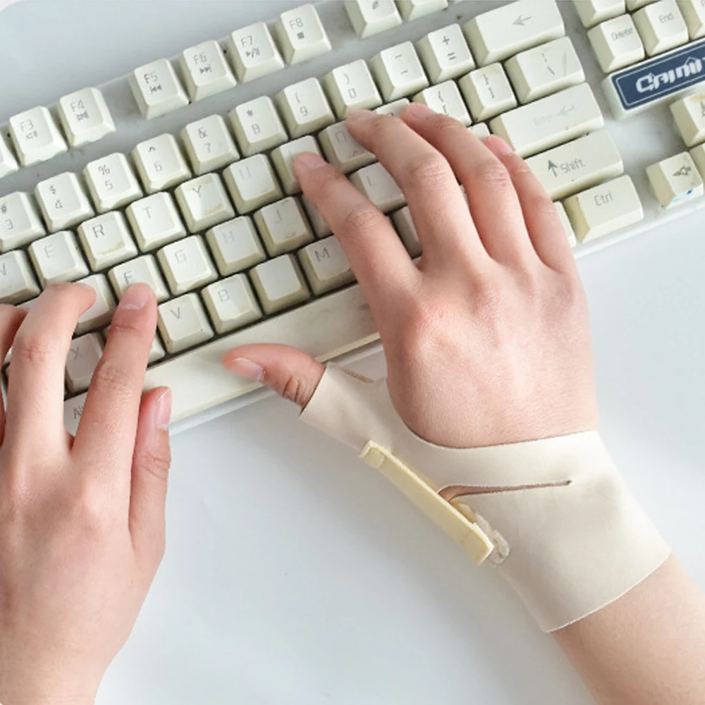 1 Pcs Professional Thumb Brace Wrist Stabilizer Right Left Hand Women and Men, Spica Splint, CMC Thumb Brace with Thumb Support