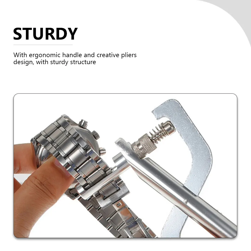 

Watch Strap Remover Ratchet Spring Bar Replacement Bands Link Removal Pin Repair Kit Push Disassembly Pliers