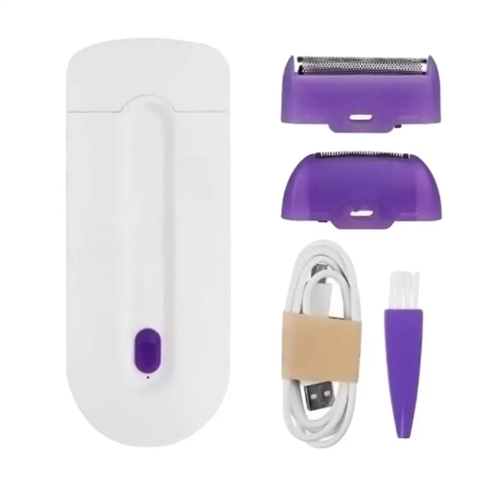 Профессиональный эпилятор для удаления волос, беспроводной эпилятор для бритья кожи, рук и тела + 4 Extras