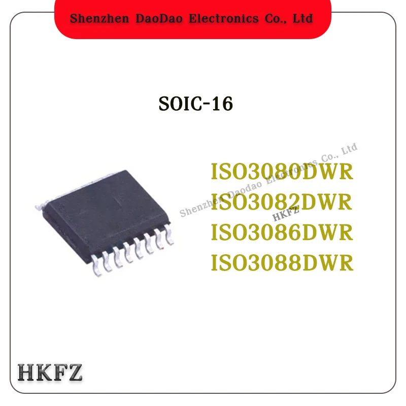 

ISO3080DWR ISO3082DWR ISO3086DWR ISO3088DWR ISO3080 ISO3082 ISO3086 ISO3088 SOIC-16 Digital isolator chip IC