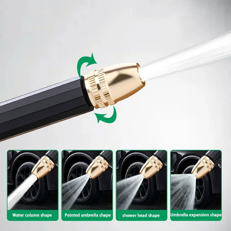 1PC High Pressure Water Gun Car Wash Gun Garden Watering Guns Garden Hose Washing Nozzle Sprayer Washer Pipe Foam Tool Sprinkler