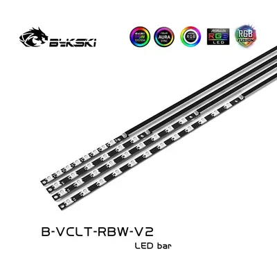 Bykski RGB Led Strip Hard Light Band For Water Block (CPU/GPU/Memory...), 12V 4Pin/5V 3Pin M/B SYNC, PC Cooling MOD Parts,B-VCLT