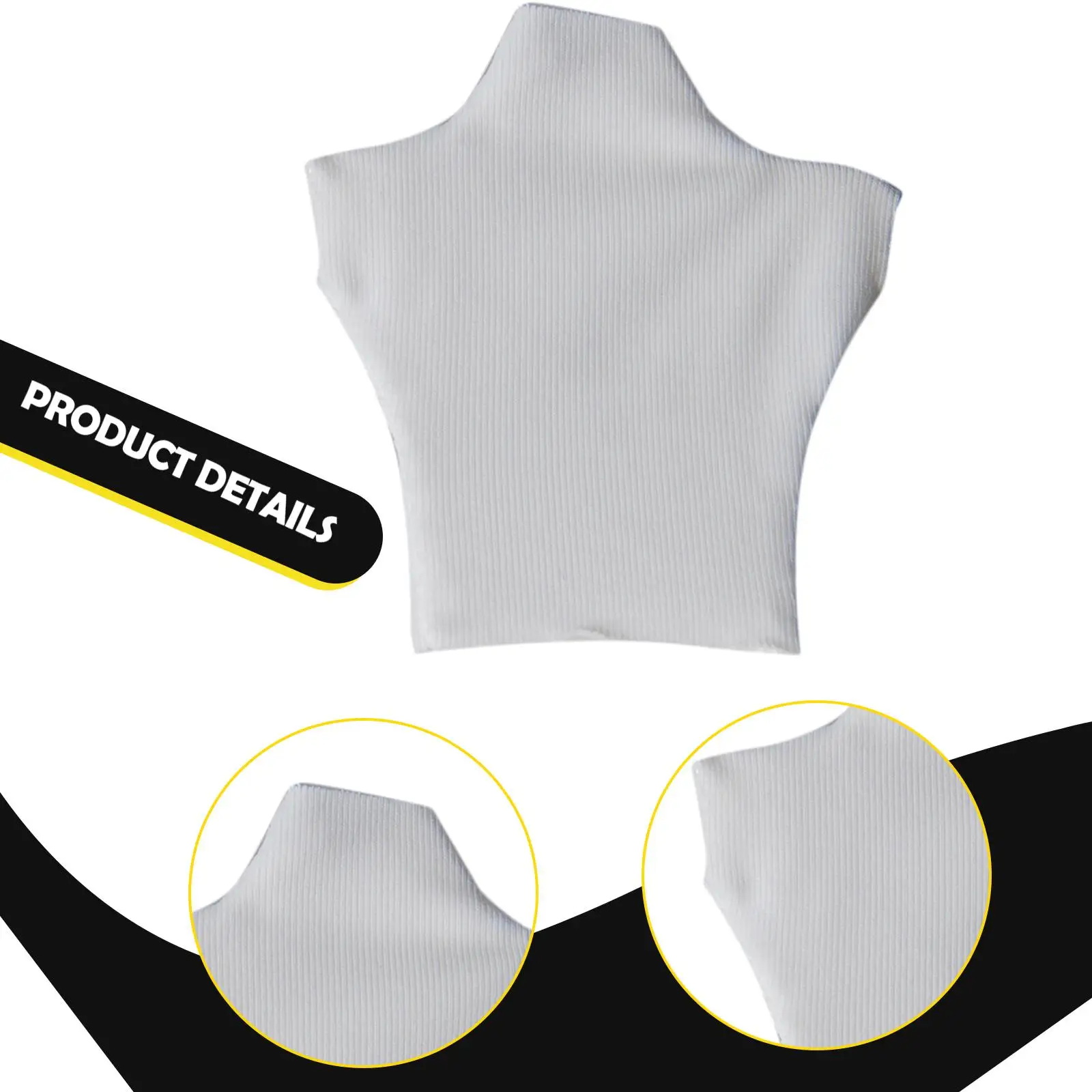 1:12 アクションフィギュア服、女性用ベストタンクトップ、生地、ミニ人形コスチュームアクセサリー、6インチ女性用ミニチュア服