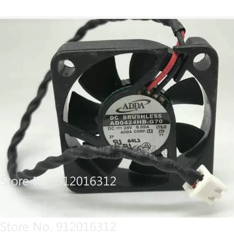 

New Cooler Fan for ADDA AD0424HB-G70 4010 24V 0.09A 4CM 2-wire Cooling Fan