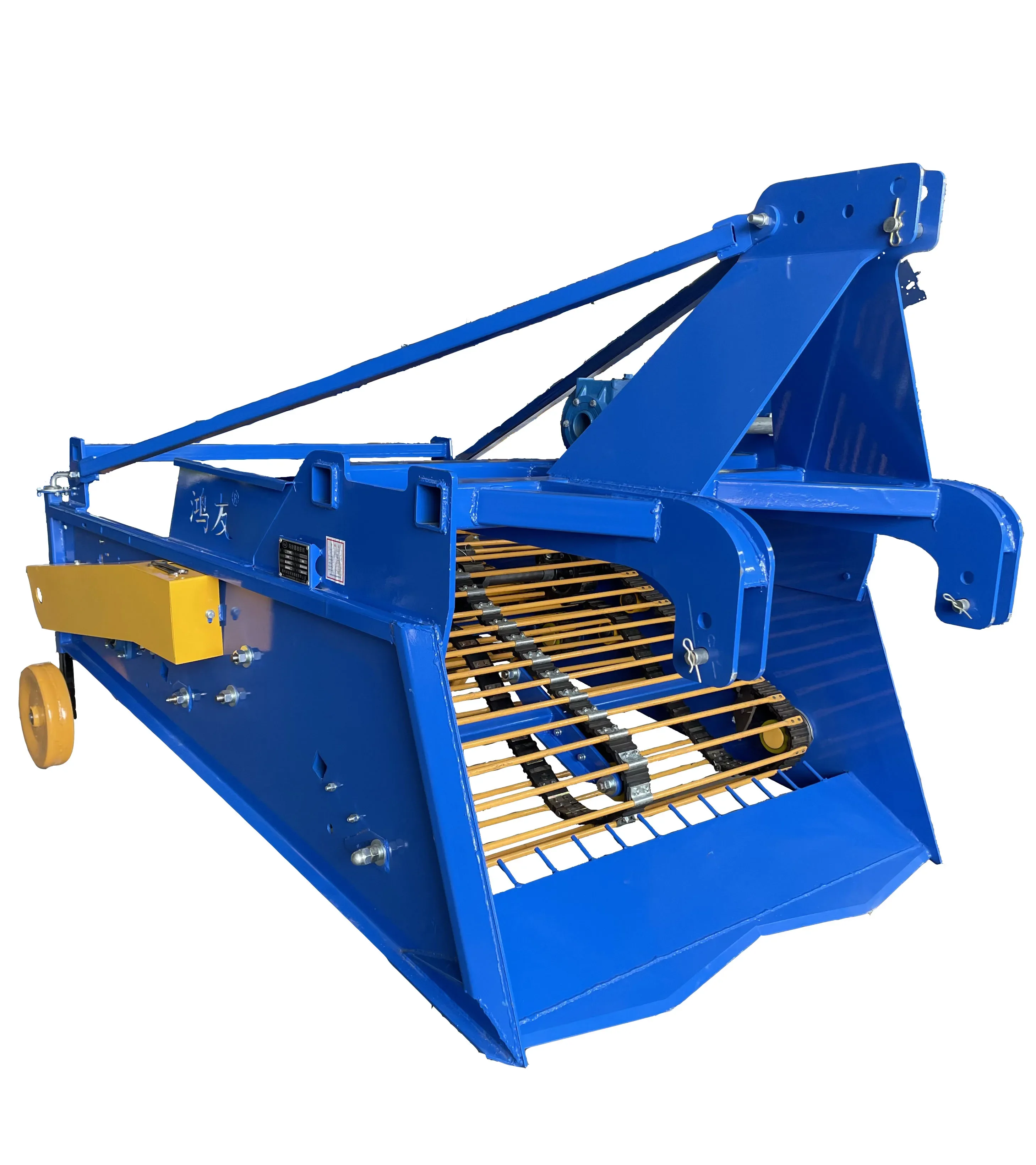 Multifunctional 4UY-180 Automatic Agricultural Mechanization Woody Herb Harvester for Potato Peanut Harvesting Driven by Tractor