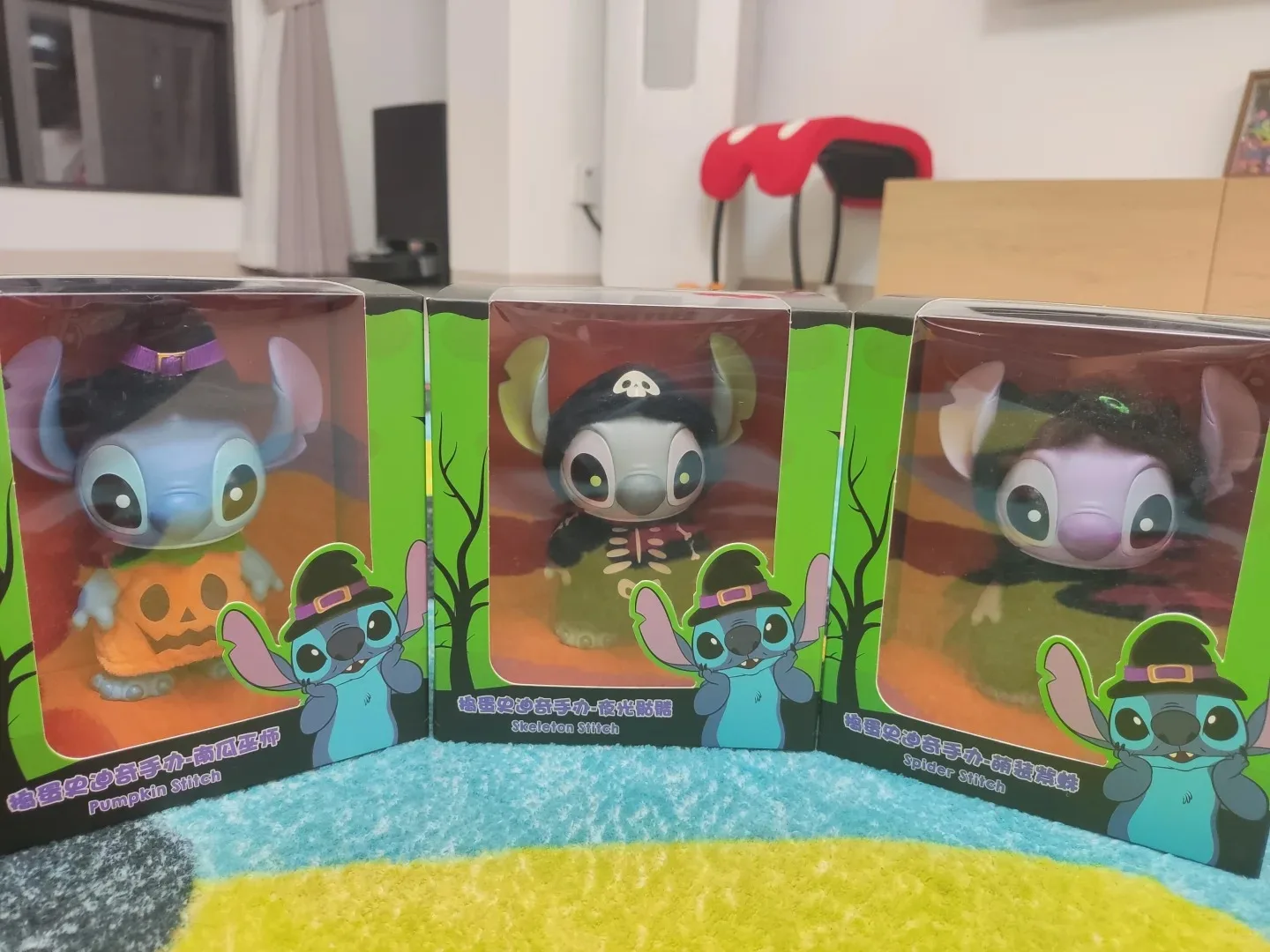 Caja ciega de calavera de mago de calabaza de travesura de punto de Halloween figura de juguete de moda para regalo de cumpleaños caja ciega coleccionable de moda