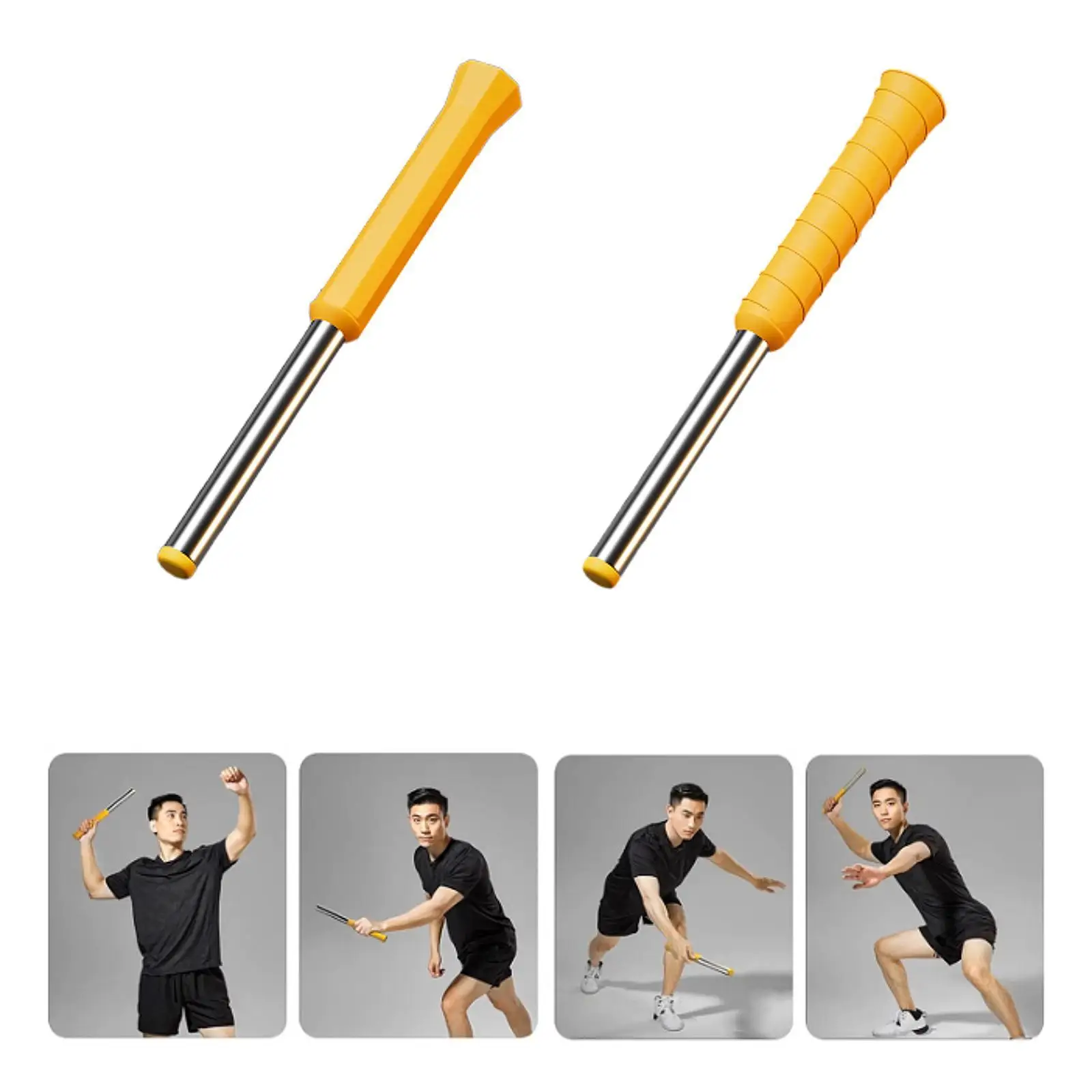 Raqueta de bádminton Swing Trainer ayuda de entrenamiento antideslizante para hombres Fitness al aire libre