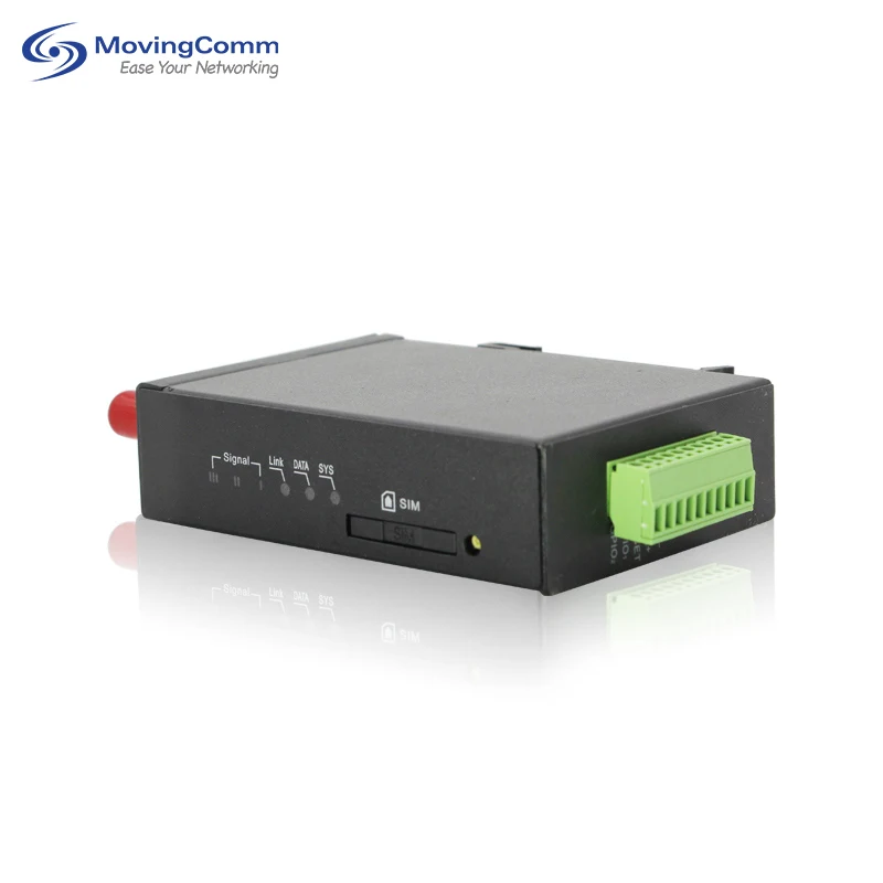Router/modem RTS Mini Industrial Grade 3G/4G WiFi z funkcją GSM GPRS, portami szeregowymi RS232 RS485, 4G LTE CAT1, DTU, Firewall i VPN