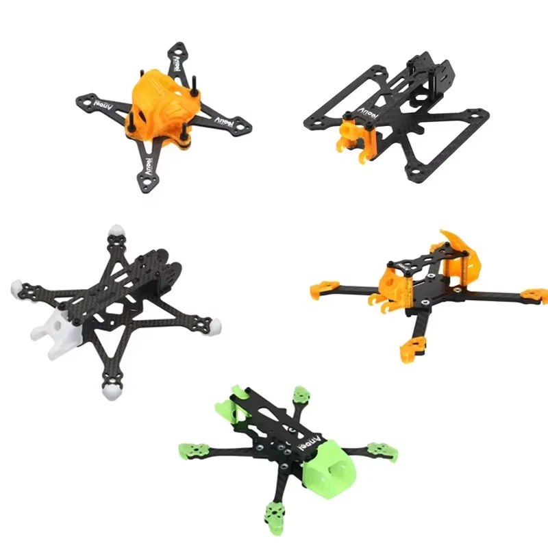 UAngel Angel 1.6/2/2.5/3/3.5 Inch  Carbon Fiber Frame Kit with 3D Print for FPV Freestyle Drone Toys