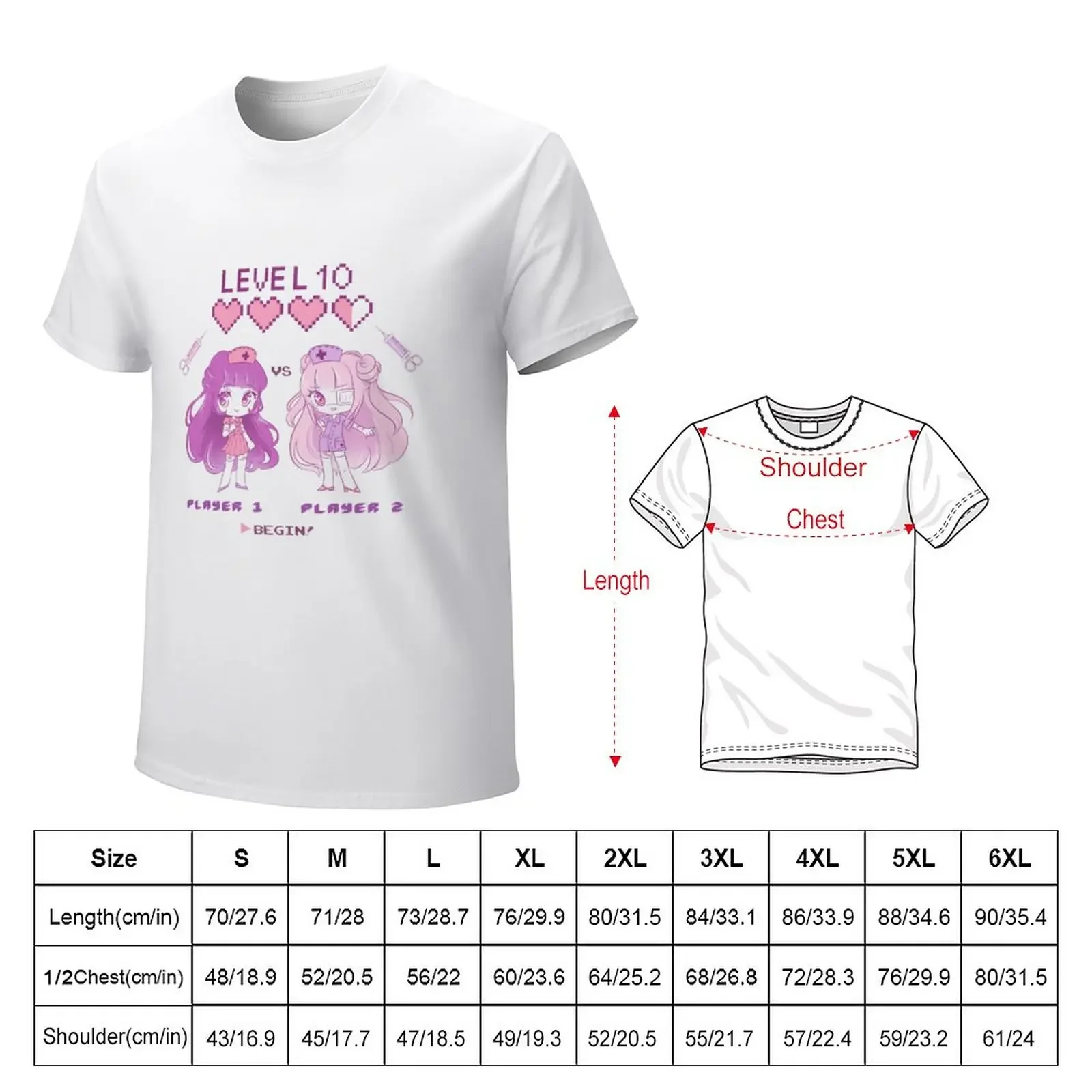 Battle Nurses T-Shirt kawaii clothes aesthetic clothes mens clothing