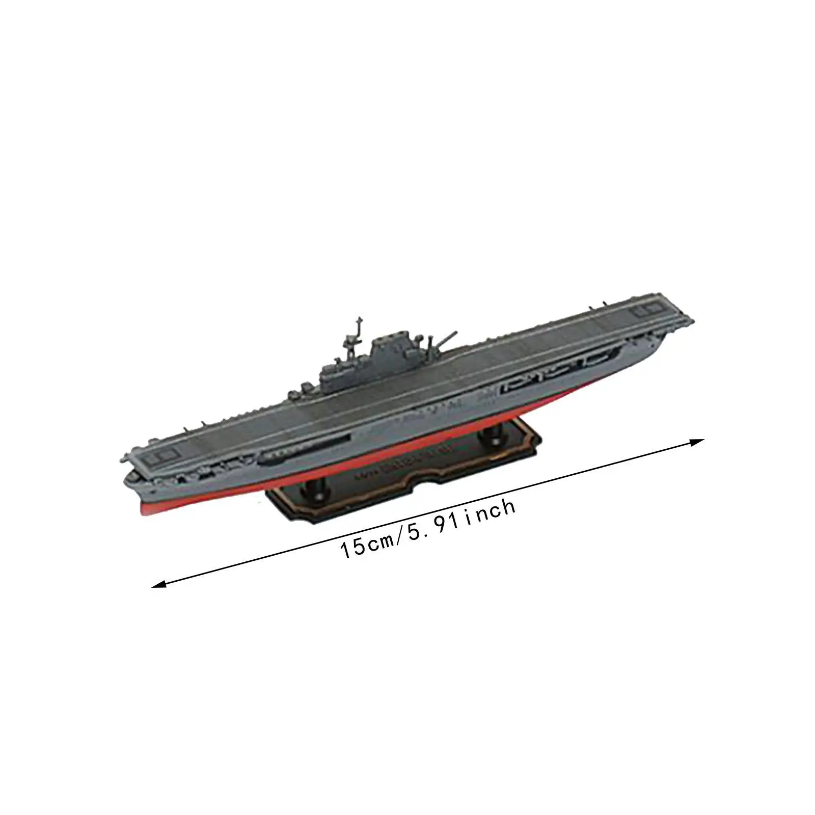 Analyste de construction de maquettes de navires de guerre, puzzle de simulation assemblé, bricolage, cadeaux, échelle 1/2000