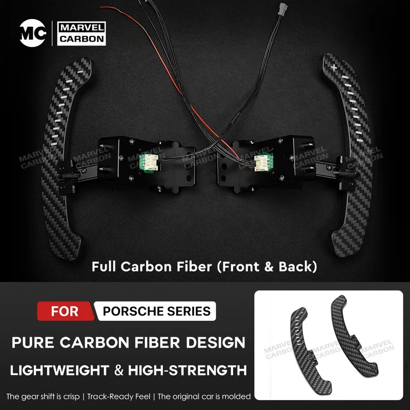 Quick Release MC LED Magnetic Steering Wheel Paddle Shifter 718 Caym Gt4 991 Pana 971 - view 3
