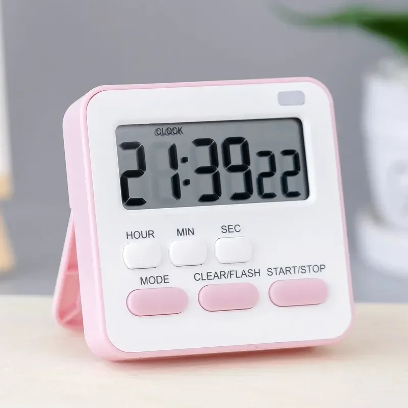 Digital Display Cooking Alarm Clock Kitchen Timer Sleep Stopwatch Clock House