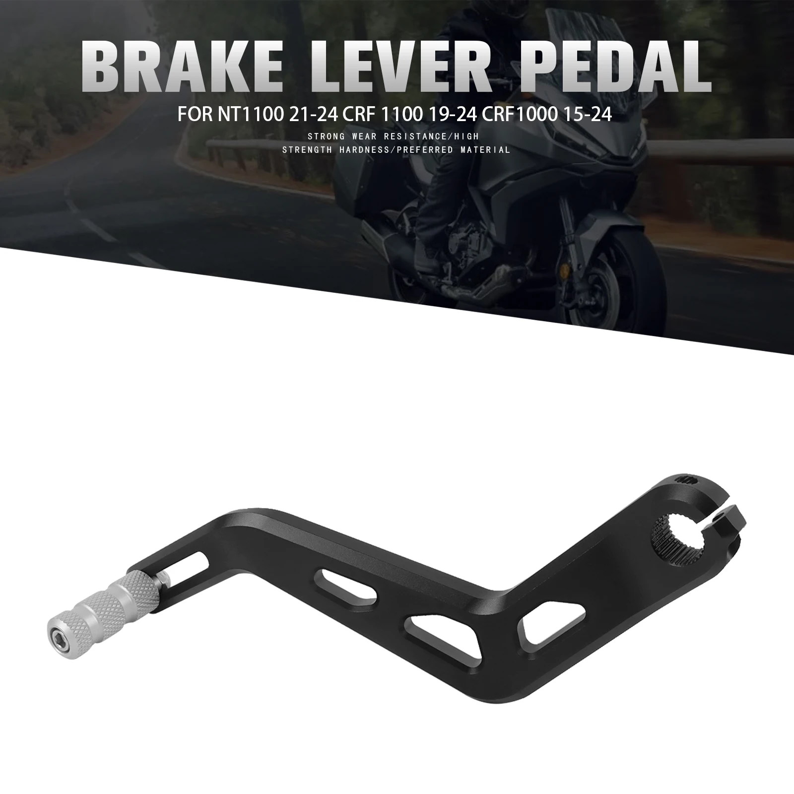 

For Honda NT1100 2021-2024 CRF1100L CRF1100 L 2019-2024 CRF1000L 2015-2024 Motorcycle Adjustable Footpegs Foot Brake Lever Pedal