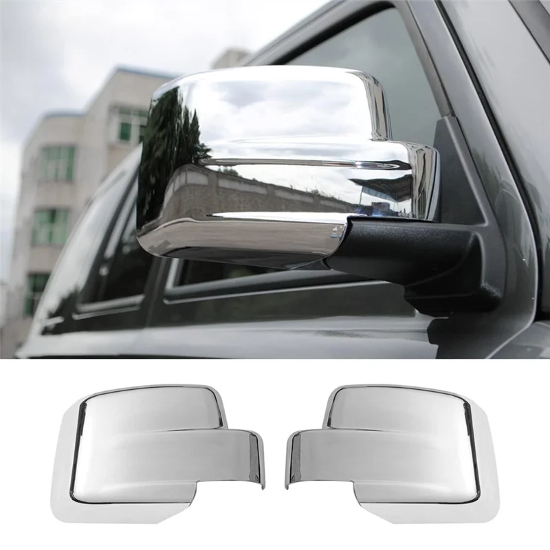 Side Rearview Mirror Cover Shell Trim + Door Handle Cover Decoration for Jeep Patriot 2011-2016 Car Accessories