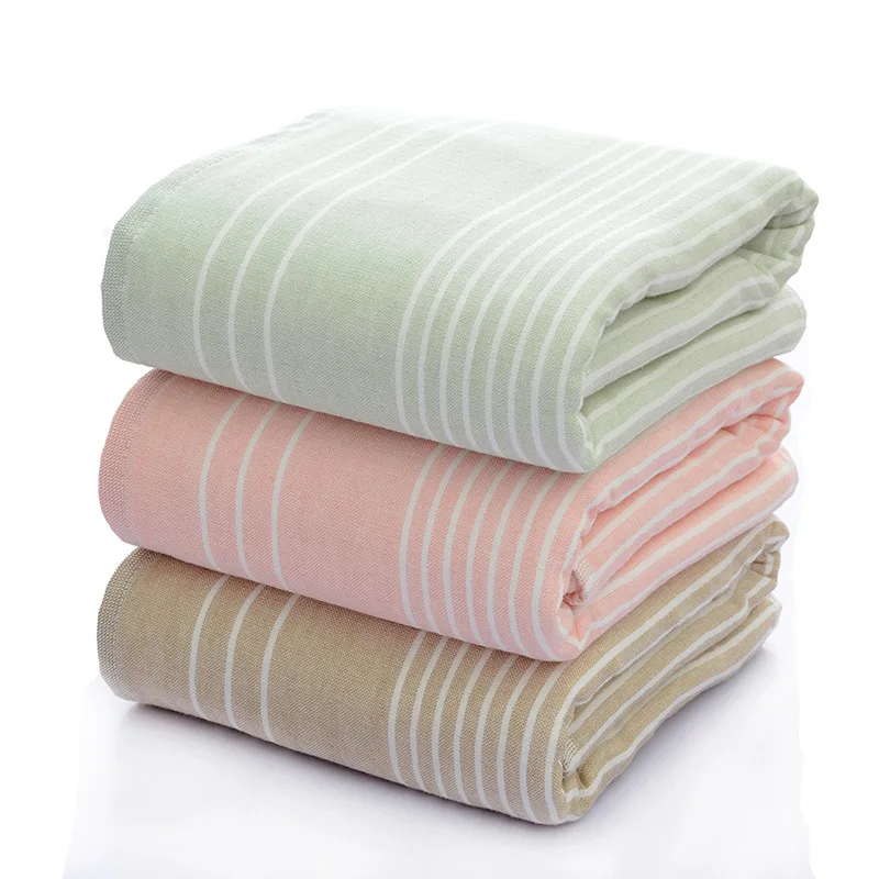 Gauze Cotton Face Bath Towel Set Terry Cloth for Adult Children 70*140 35*75 High Quality