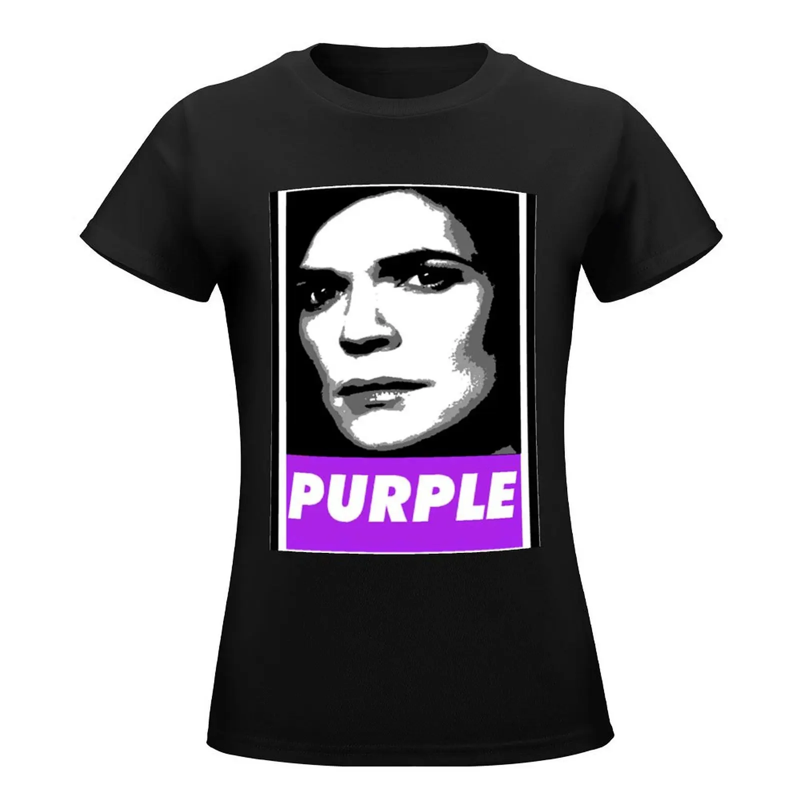 Marie's Wearing Purple Again T-Shirt female hippie clothes Female clothing new edition t shirts for Women