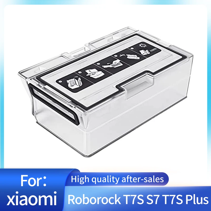 Пылесборник, сменная коробка, совместимая с пылесосом Xiaomi Roborock S7 S7 + T7S T7plus T7splus Пылесборник, сменная коробка, совместимая с пылесосом Xiaomi Roborock S7 S7 + T7S T7plus T7splus
