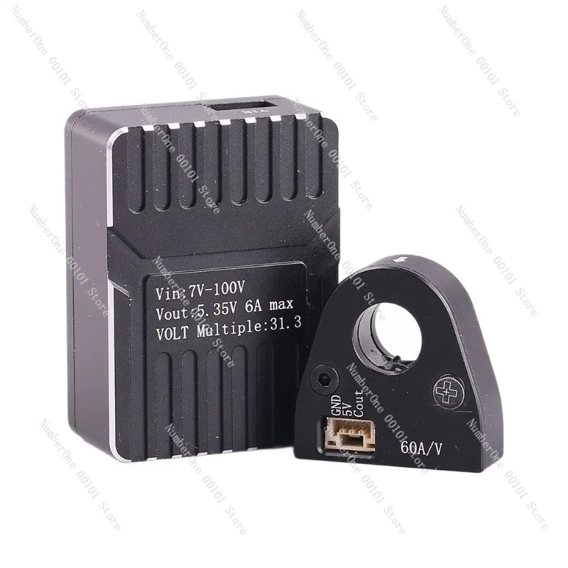 100V Voltage FPV60A Galvanometer for Flight Control, Hall Power Module for Model Unmanned Aerial Vehicle