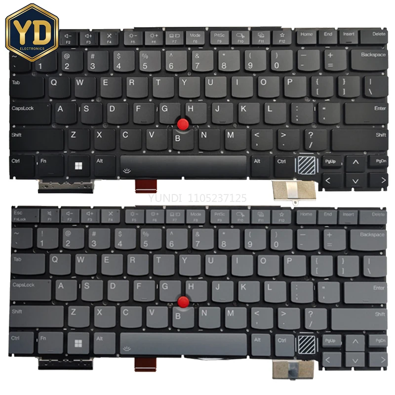 

YD NEW For LENOVO X1 Carbon X1C 2024 12th gen12 US/UK/French /Latin/Spanish/Russian keyboard backlit