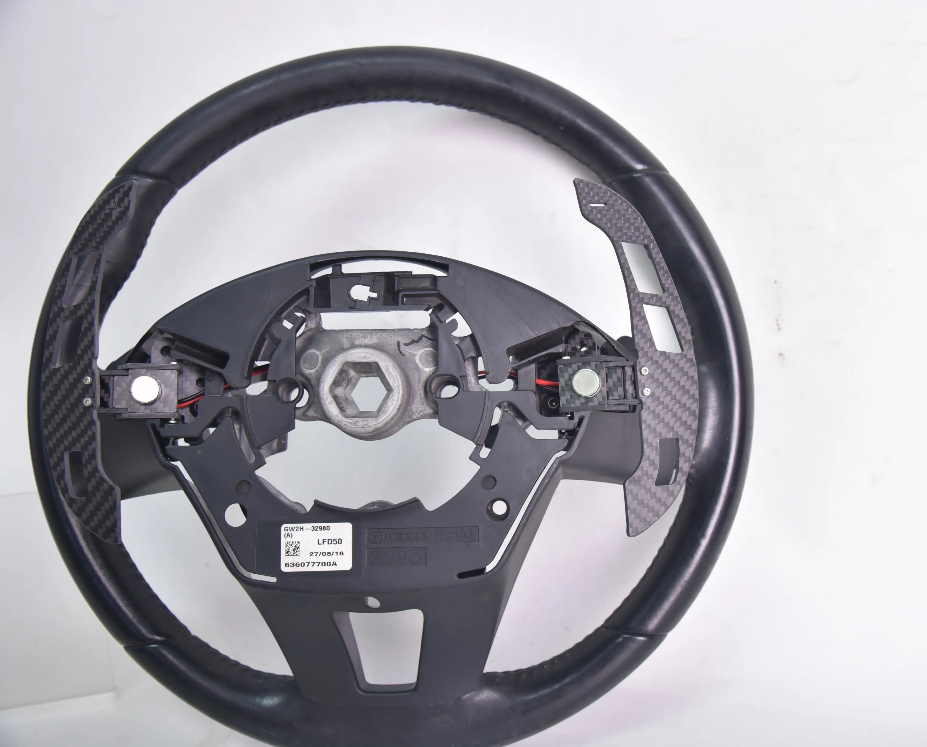 Newly Upgraded Carbon Fiber Magnetic Shift Paddles Enhance Driving Experience Suitable for Mazda Atenza