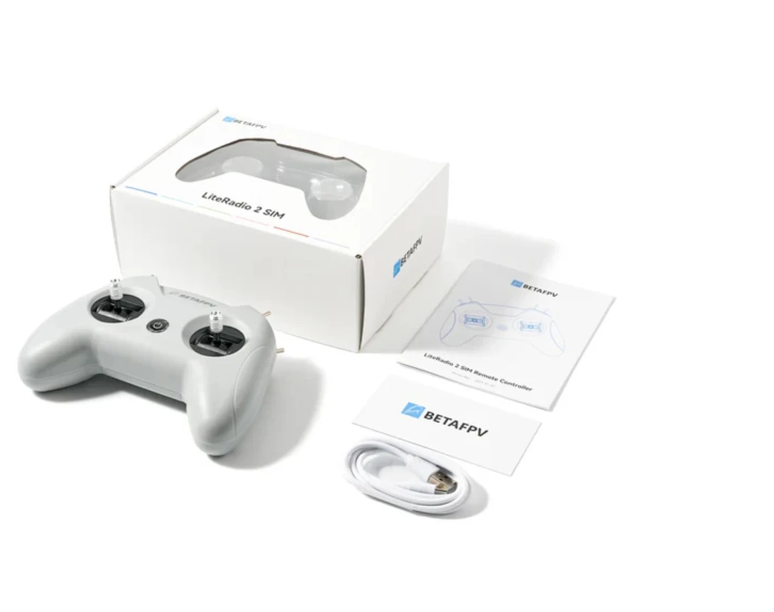 BETAFPV LiteRadio 2 SIM Controller For JoyStick / Xbox / Dongle Mode Simulator Training to PCs Tablets Mobiles Channel 8 NEW