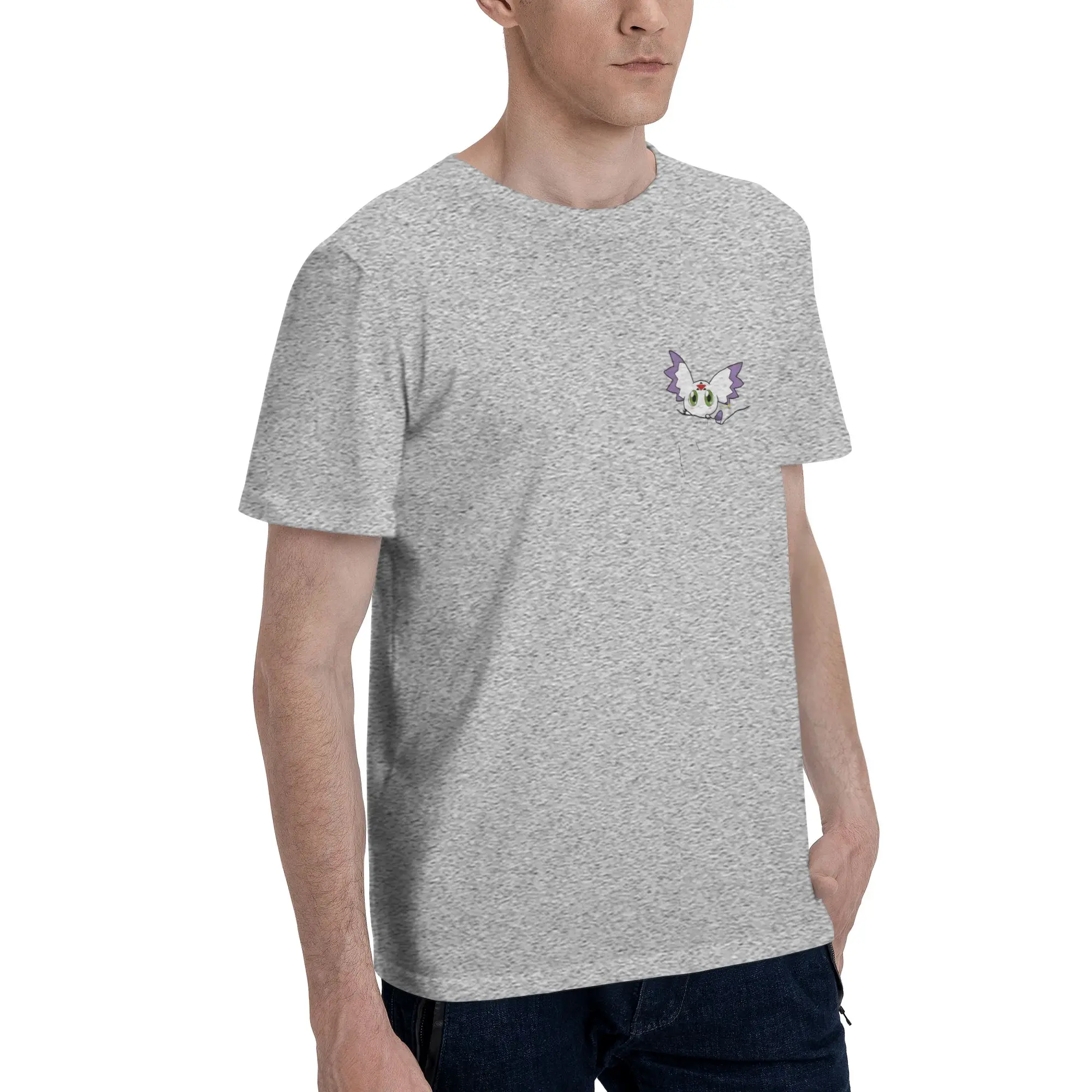 Digimon 7 Funny Graphic 100% Cotton T-Shirt Bandai Tees Tops For Men
