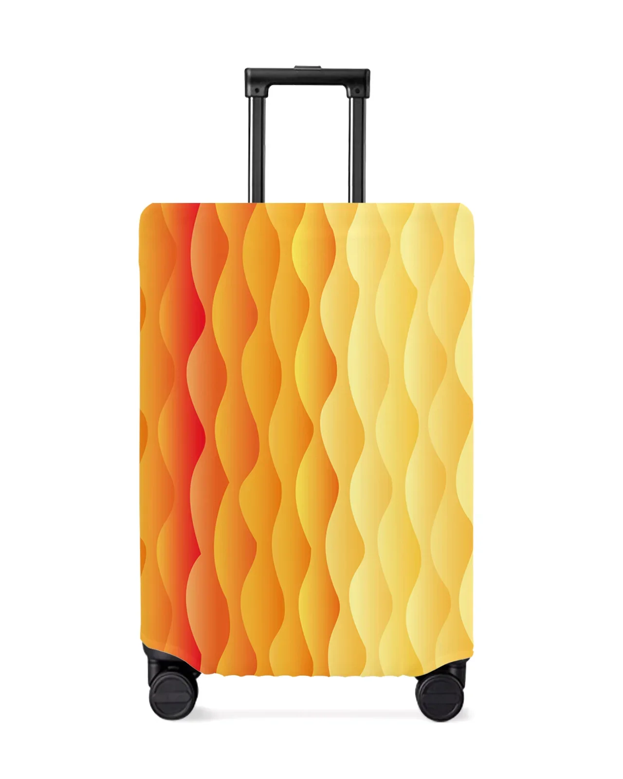 

Wavy Gradient Texture Luggage Cover Stretch Suitcase Protector Baggage Dust Case Cover for 18-32 Inch Travel Suitcase Case