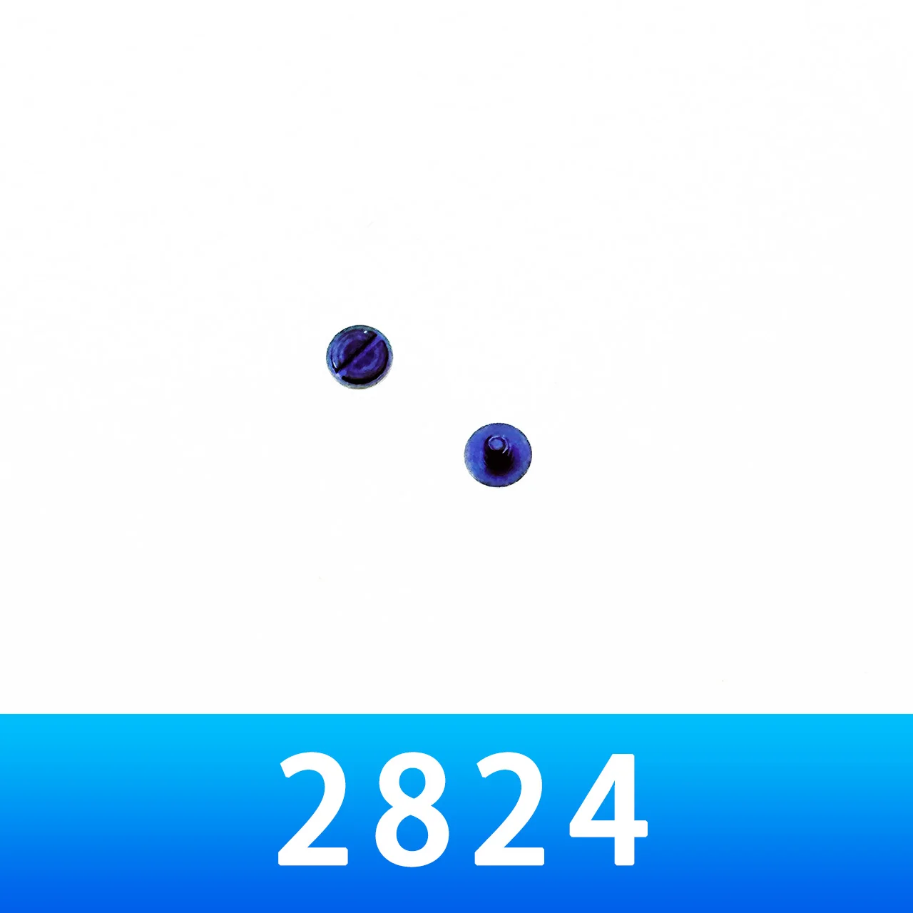 

Watch Accessories Automatic Hammer Blue Screw Hammer Screw Suitable for 2824 2836 2834 Movement Watch Repair Parts
