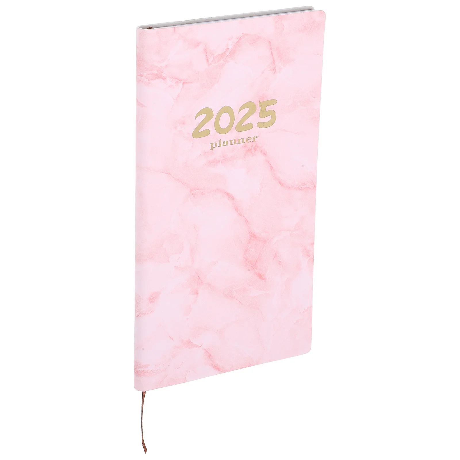 

2025 Schedule Notebook Planner The Office Accessory Business Planning Multi-function Organizer Marbling Agenda Notepad