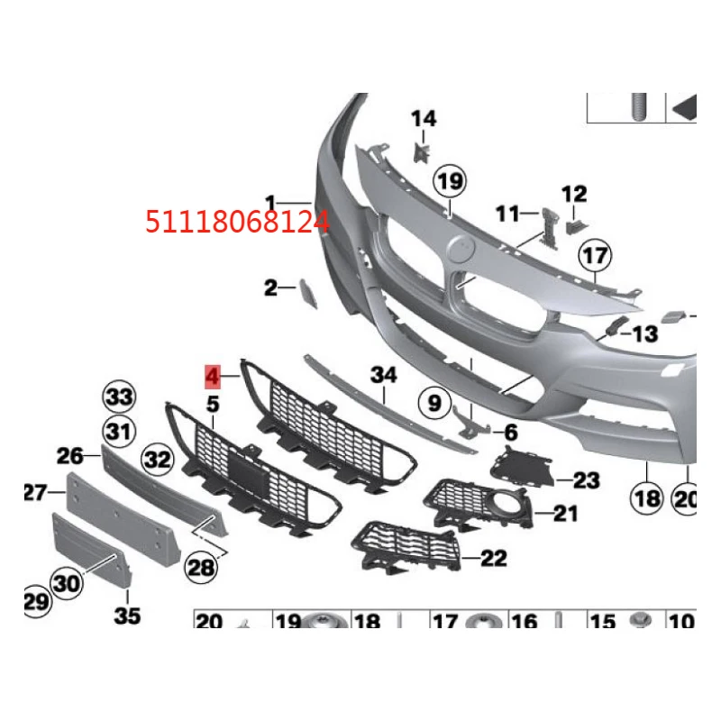 

F18 F10 F11 51118068124 51117409550 51777256915 51118068343 51777256919 51647200689
