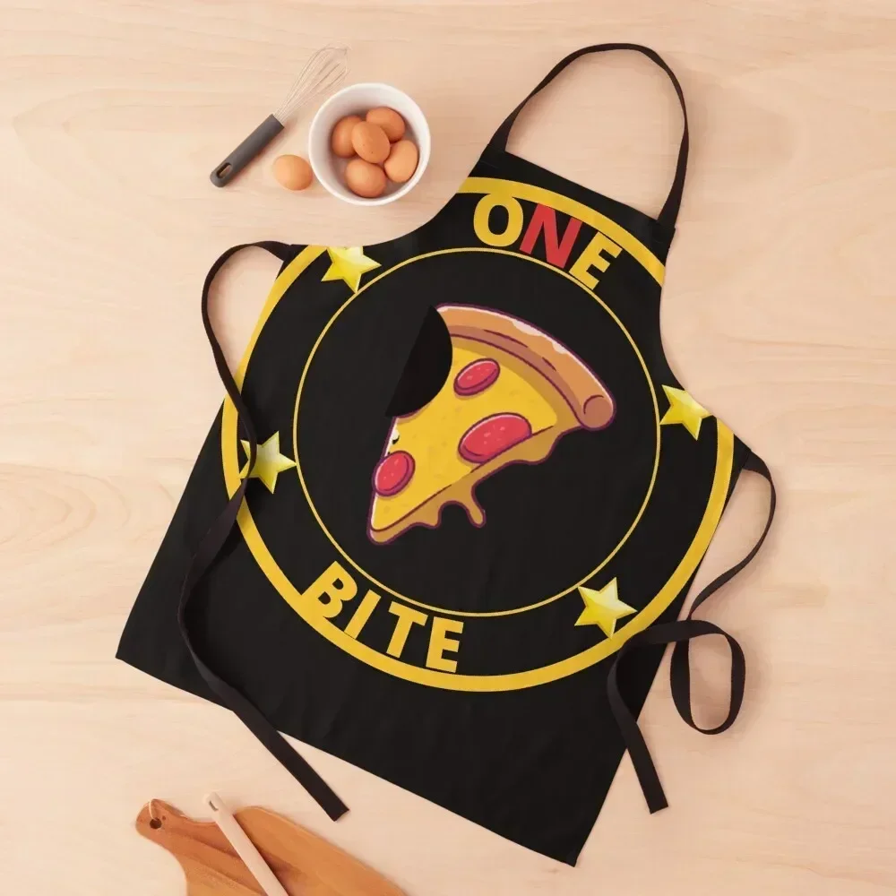 

Typical One bite pizza stuffs Apron Women's Kitchen work ladies Cleaning Products For Home Hairdresser Apron