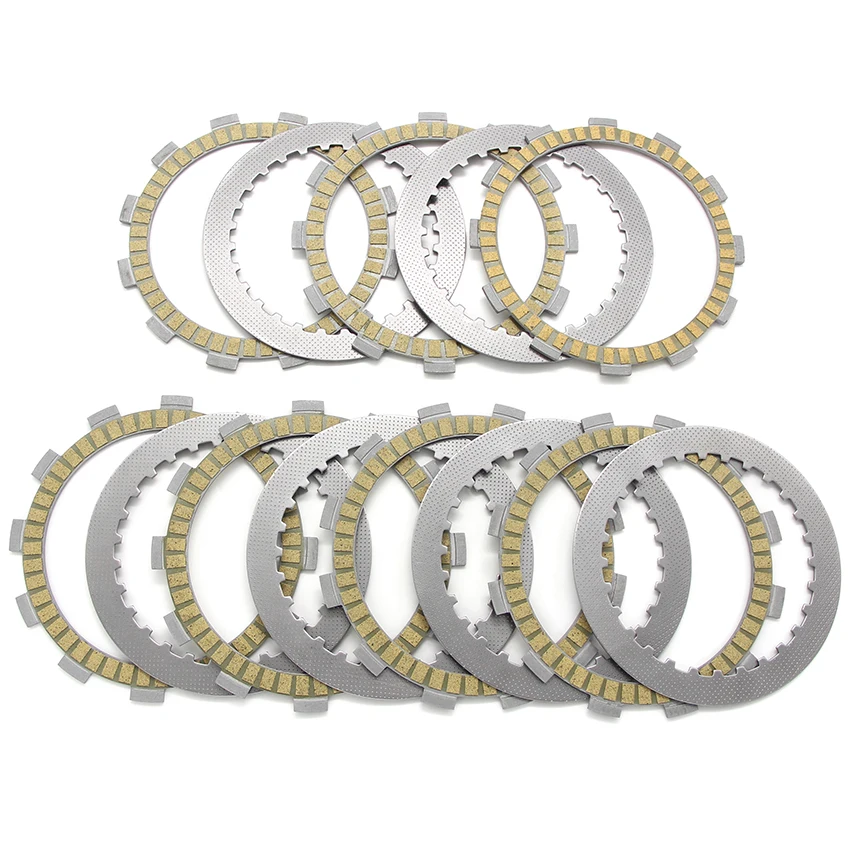 Disc Clutch Friction Plates For Suzuki VS400 Intruder VS600 GLS/GLT VS700 All models Intruder 750 OEM:21451-14A00  21442-37401