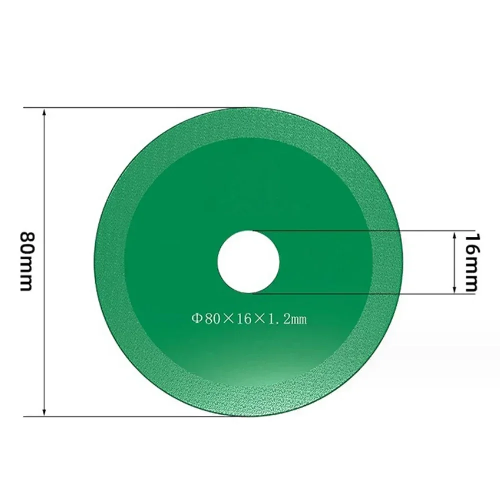 1pc Smerigliatrice angolare Dischi da taglio per vetro Ruota per sega sottile Lucidatura del marmo Lama per sega ultrasottile Disco diamantato 40/50/60/70/80mm