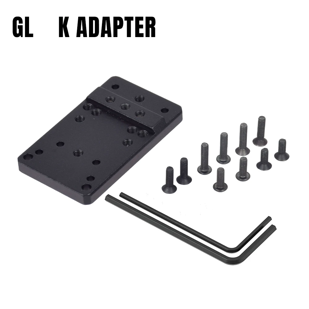 CM Optics Universal-Rotpunktvisier-Adapter Passend für CZ Shadow 2, CZ 75 Shadow, CZ 75 SP-01 für CZ, GLK Rotpunktvisier-Halterung Universelle Basis – Detail 25