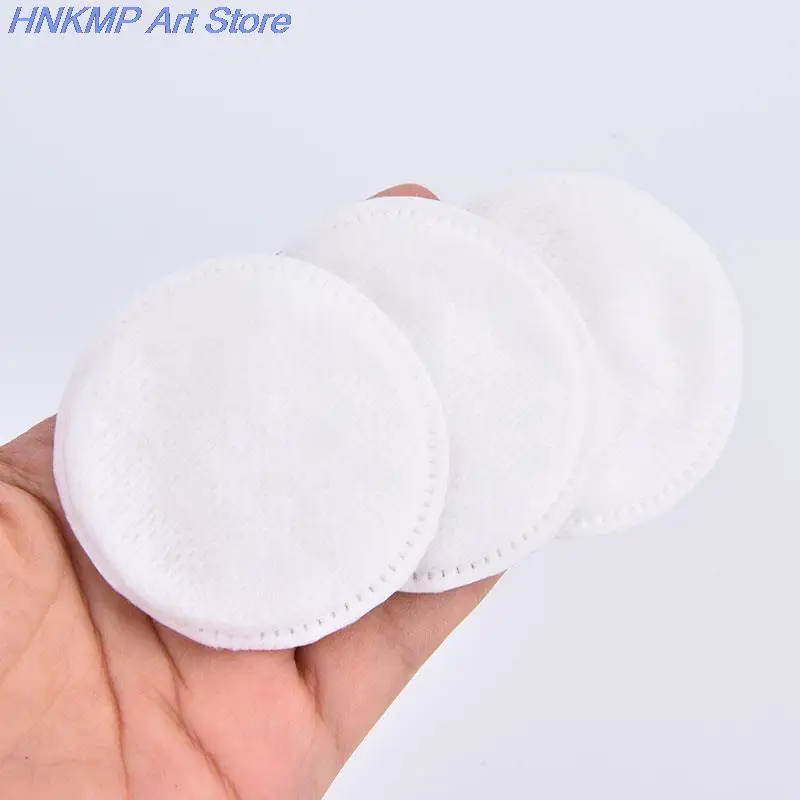 100 Stück/Packung Make-up kosmetische Watte pads Wisch pads Nail Art Reinigungs pads weich täglich liefert Gesichts Baumwolle Make-up Entferner Werkzeuge