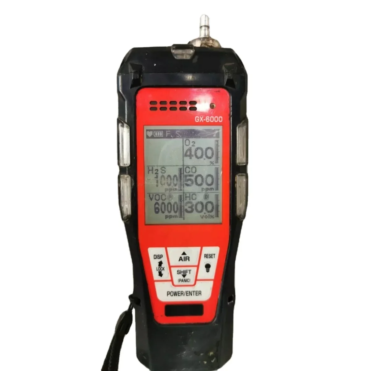 2026 Brand New Riken Keiki GX-6000 PID Portable Digital LCD Handheld Multi-Gas Detector Good Price for CO Gas Monitoring