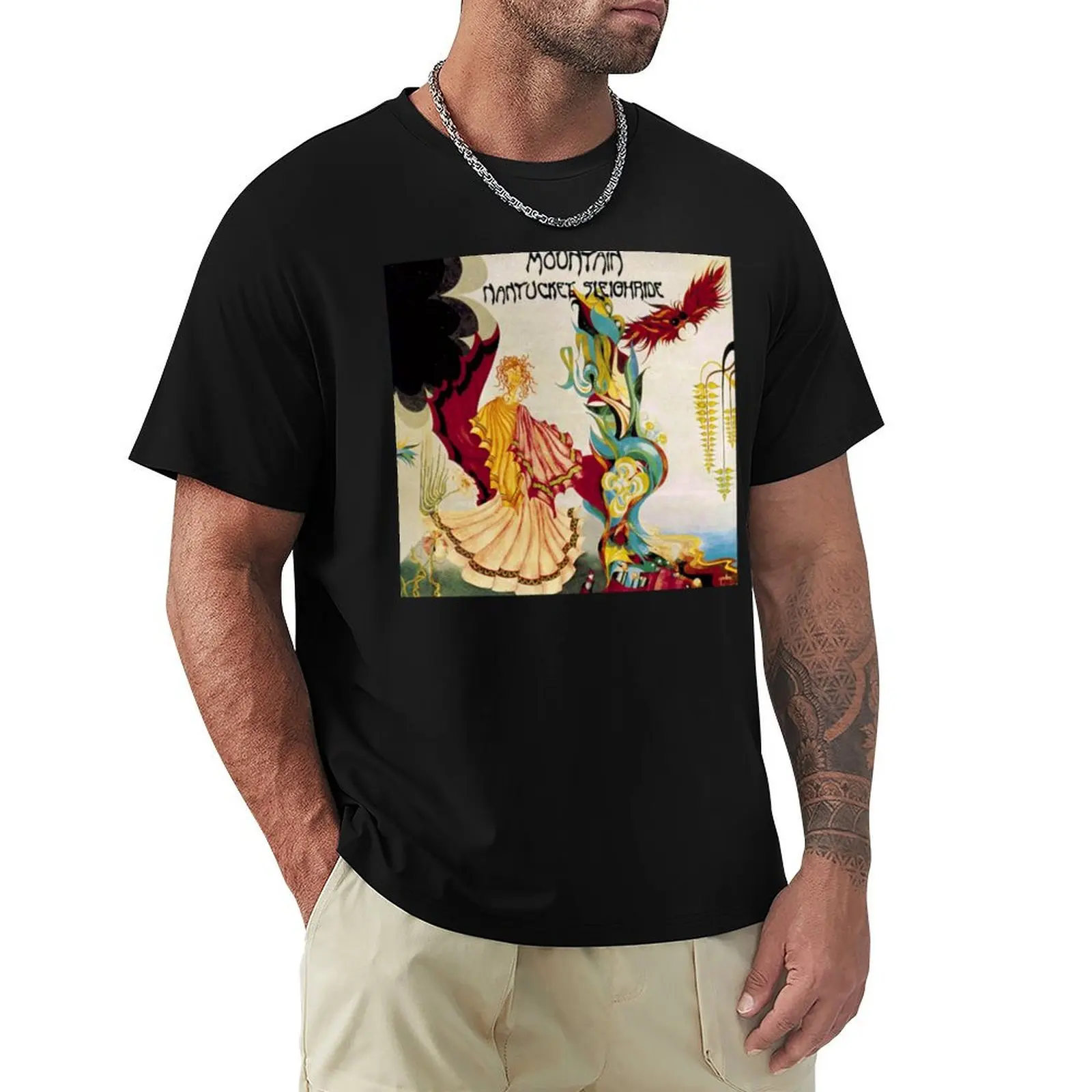 Mountain - Nantucket Sleighride T-Shirt Fashion Casual Short Sleeve T-Shirt