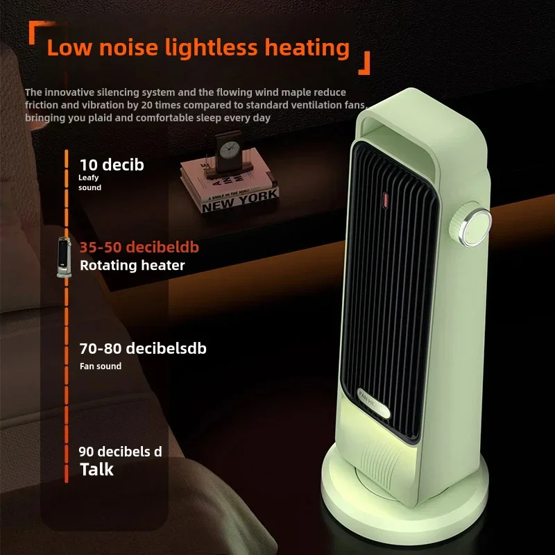 Portable Mini Electric Heater PTC EU Ventilation Overheat Protection Home Living Room Family Bedrooms Garden Car-Winter UK