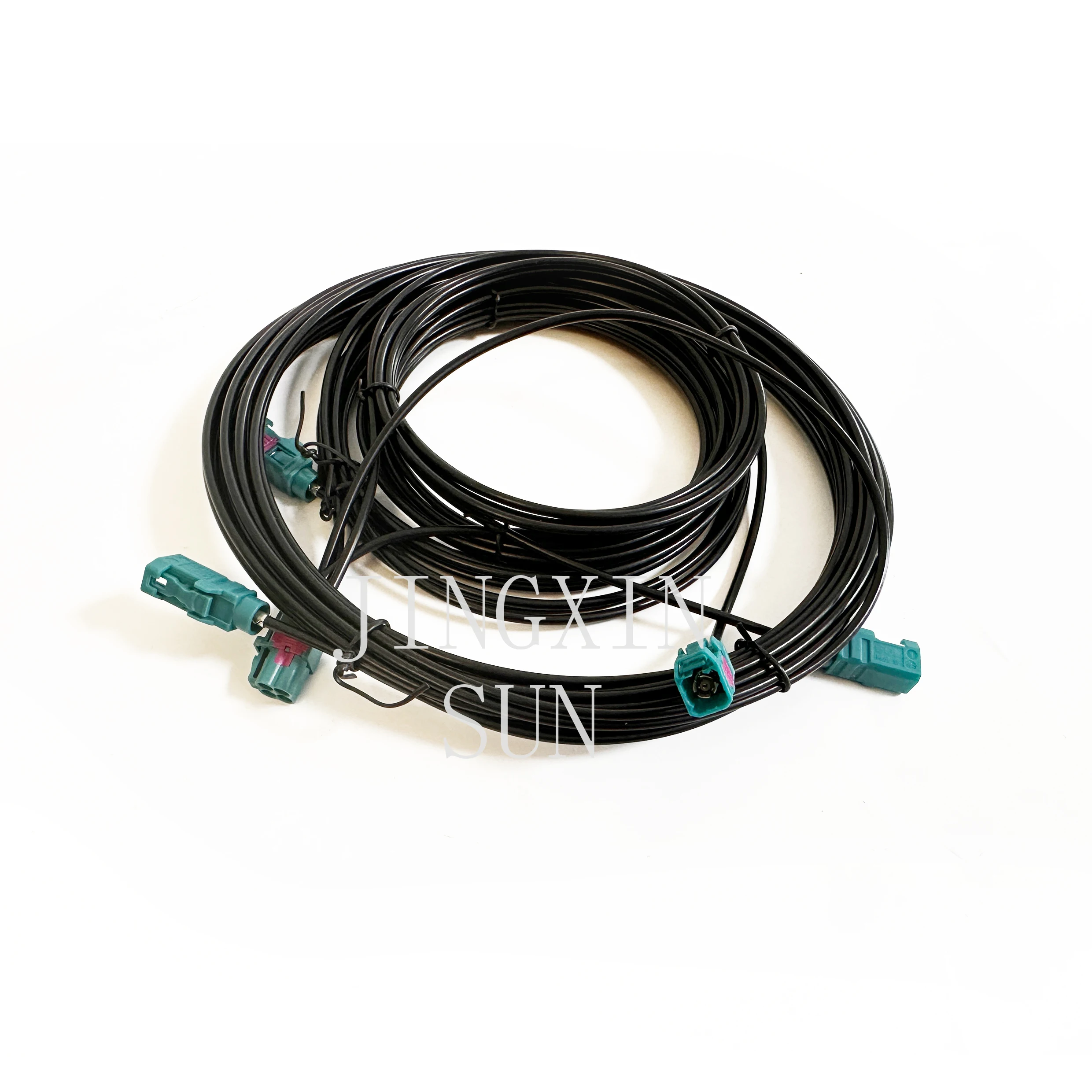 MINI HSD 4Pin Plug MINI Z to a FAKRA Terminal Four HFM Connector Male Female Cable Code Type for Extension Cables