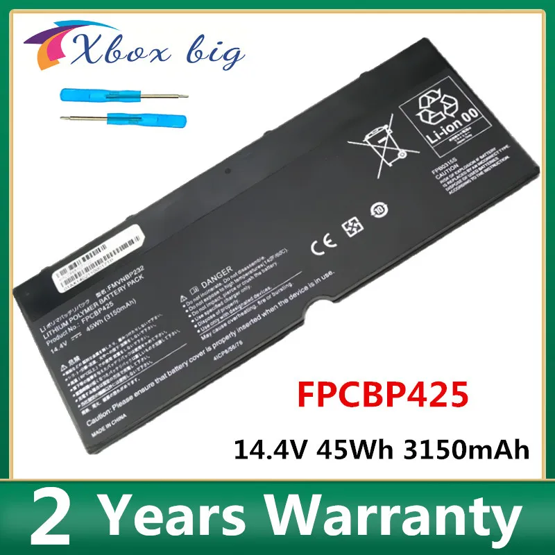 Bateria do Portátil 14.4v 45wh 3150mah Fpcbp425 Lifebook U745 T935 T904u Fpb0315s Fpcbp425 Fmvnbp232