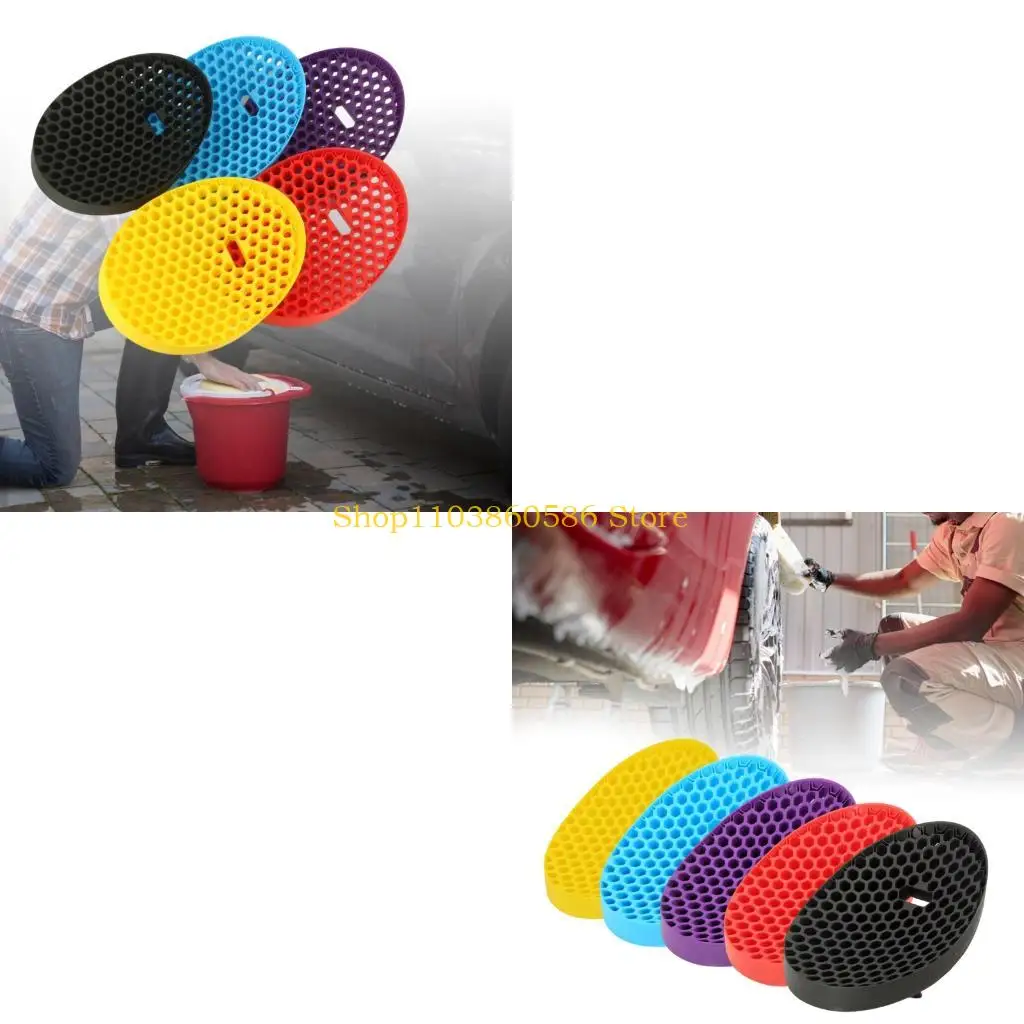242A Car Wash Bucket Insert Grit Traps for Bucket Drying, Garage Storage Between Washes, and Small Tool Resting