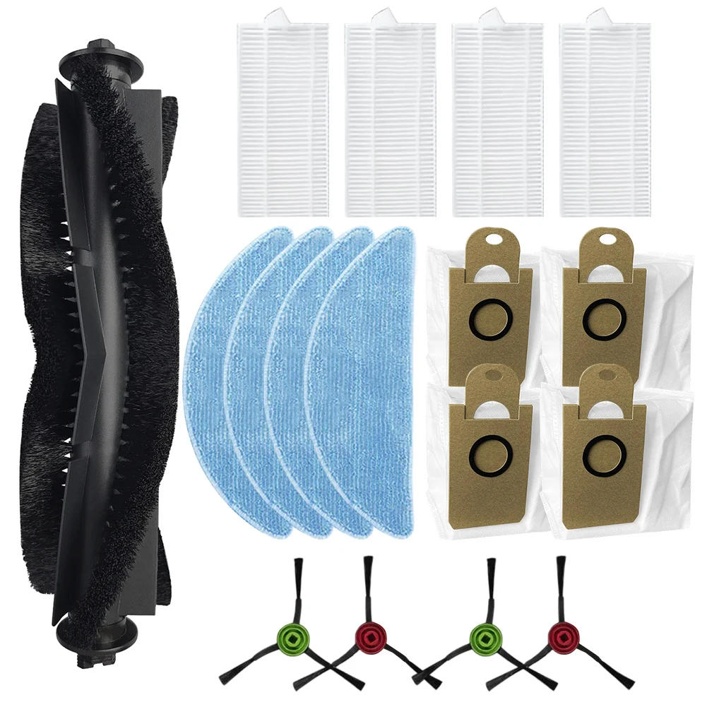 

1 Set For Lydsto R5/R5D Main Side Brush Filter Mop Cloth Bag Kit For Lydsto R5/R5D Robot Vacuum Cleaner Replaces Accessories