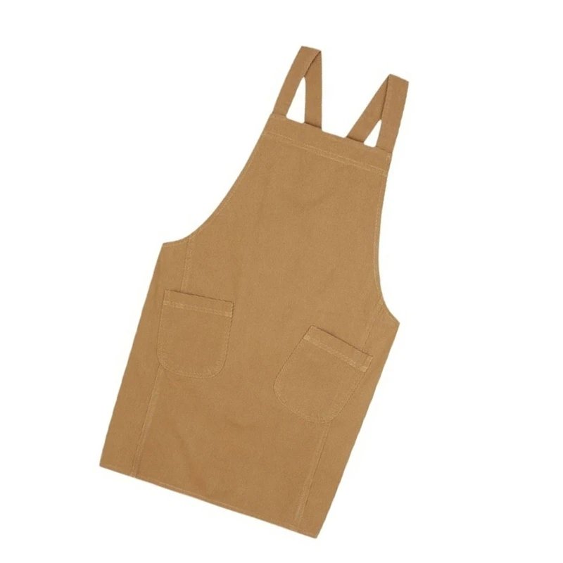 2025 New Artist Canvas Apron Kitchen Cooking Apron for Men Women for Painting Cooking Crafting Baking with Large Front Pocket