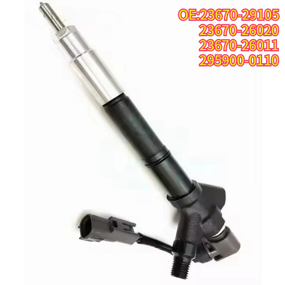 

High quality New For 23670-29105 23670-26020 23670-26011 295900-0110 295900 -0110 295900 -0020 Common Rail-dieselinjector
