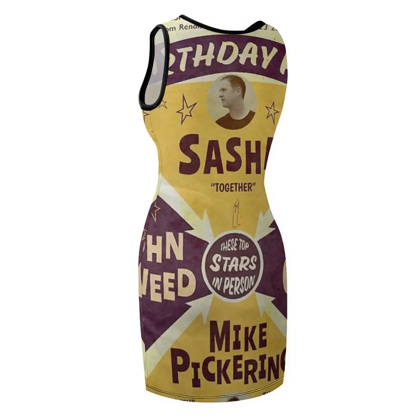 عصر النهضة نوتينغهام 1st عيد ميلاد 1993 ساشا جون ديجويد مايك المنتقى إيان أوسيا فستان الشمس بلا أكمام الملابس الجمالية #5