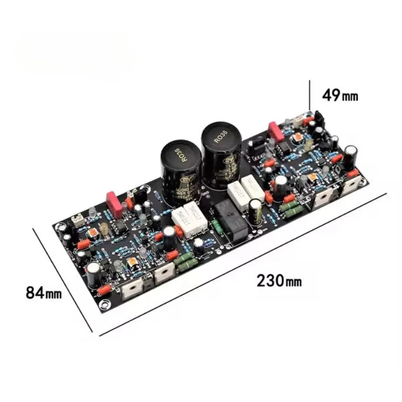 KYYSLB SF60 replica fever grade high-power amplifier board dual channel Class A and B super LM3886 TDA7293