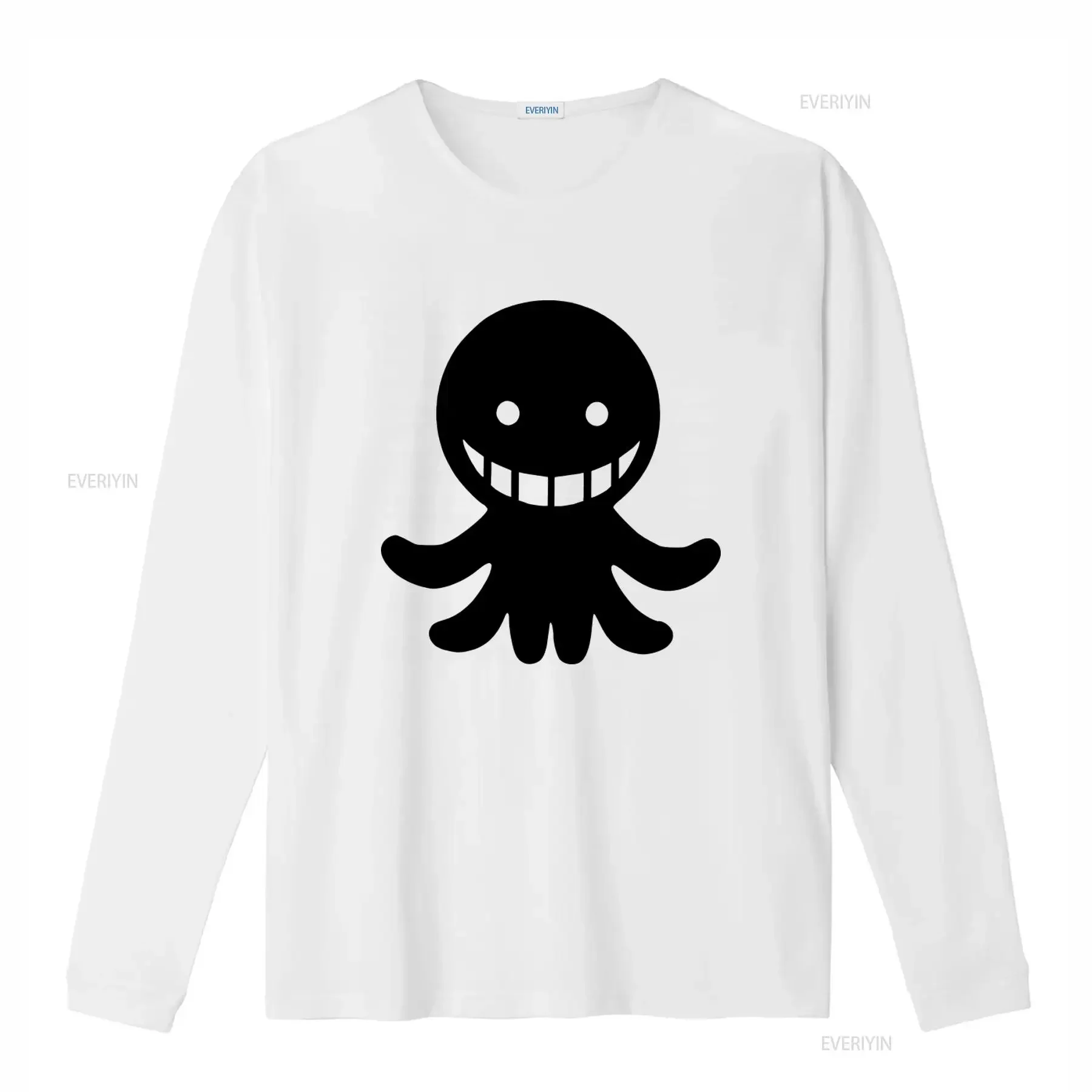 Assassination Classroom Koro Sensei T Shirt Cartoon Print Funny Design Cool  vintage Washed Versatile fashion homme