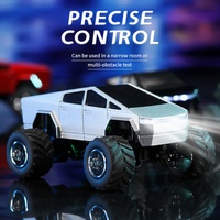 1/64 RC Car High-Tech Mobile Gravity-Sensing Control Alloy Cybertruck Pickup Remote Remote Control Toy Car For Boy Gift