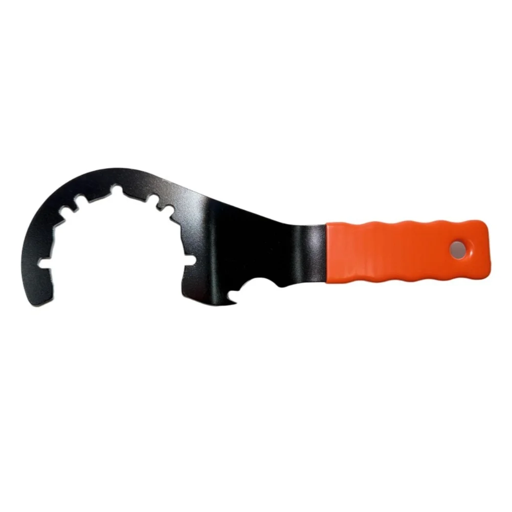 

Ключ для сливных труб под раковиной, 300 мм, стальной, для установки и снятия сантехнических труб, с резиновой рукояткой